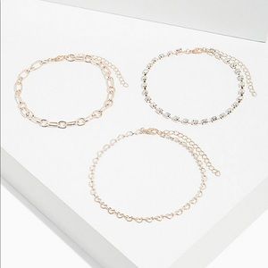 Torrid Rose Gold Anklets